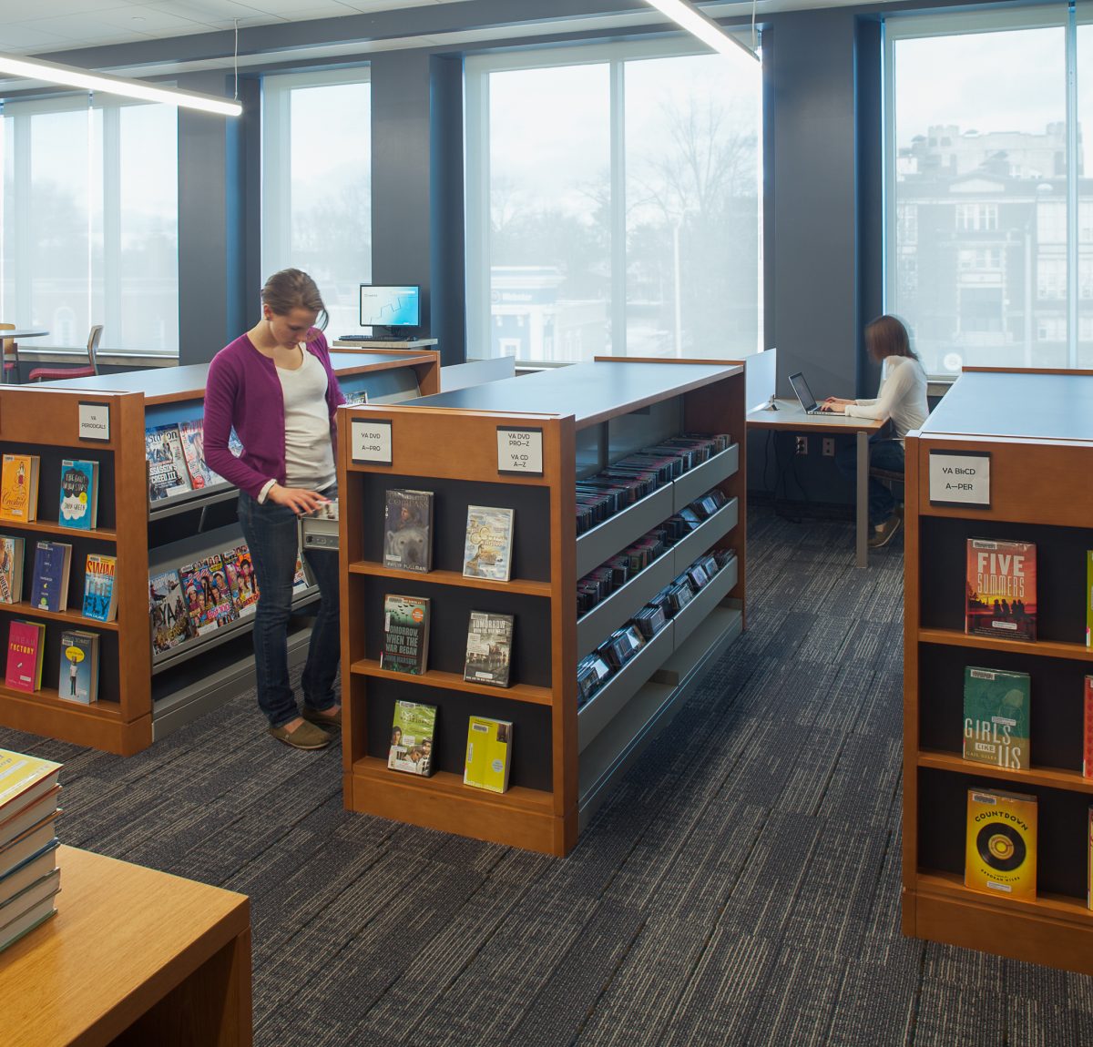 West Springfield Public Library Bookshelf