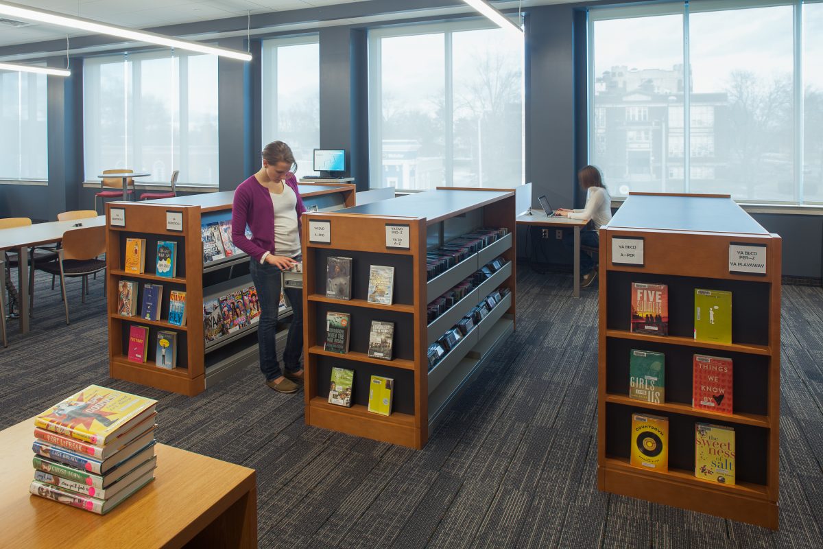 West Springfield Public Library Bookshelf