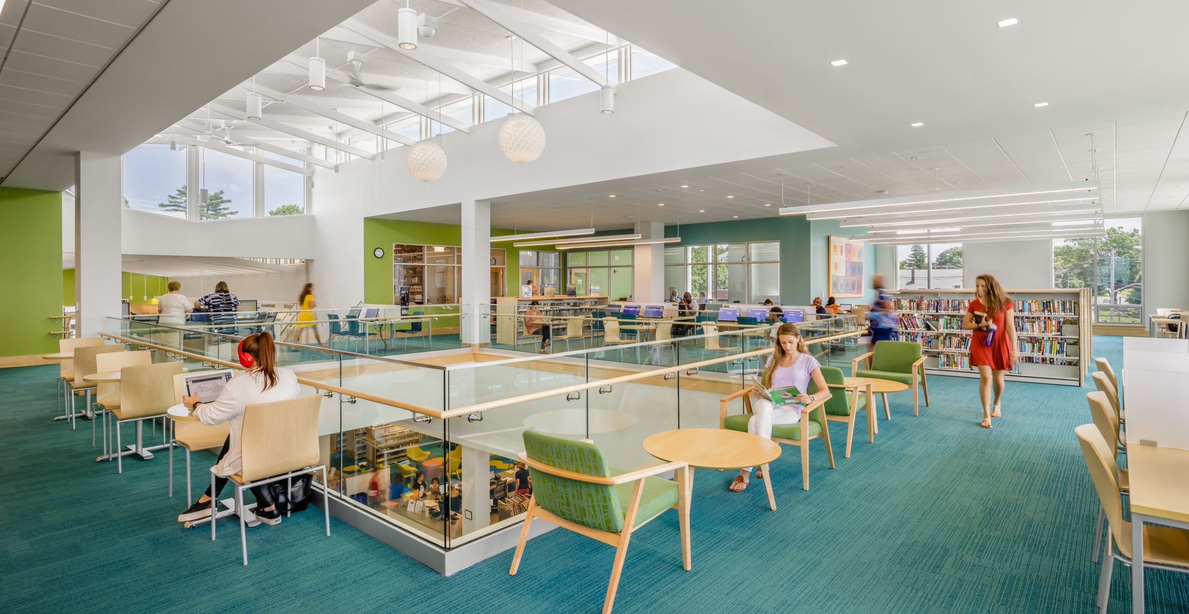 Stoughton Library Floor