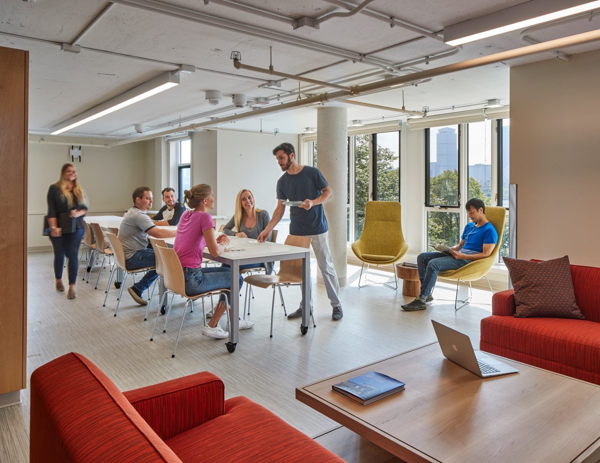 MIT New House Lounge Area